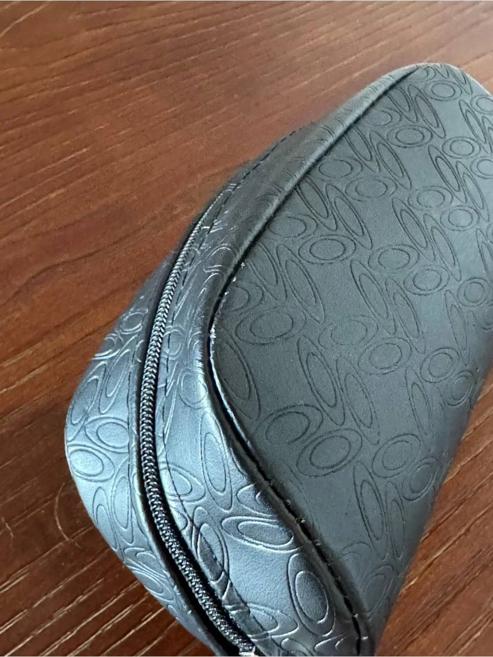 Oakley Sunglasses Case Black Embossed Logo